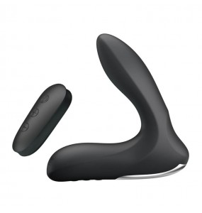 MR PLAY - NASREDDIN Inflatable Vibrating Anal Massager (Chargeable - Black)